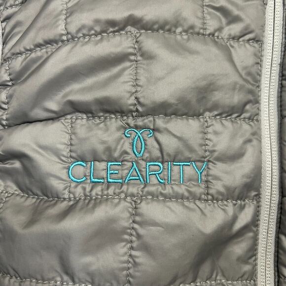 Patagonia Jacket Light Gray Nano Puff Womens Quilted Vest Size Medium - Picture 5 of 10